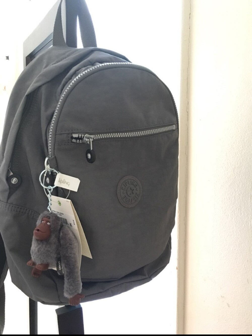 Kipling Challenger Everyday Mini Backpack In Dusty Grey